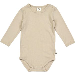 Müsli by GREEN COTTON Rompertje/body  beige