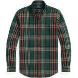 Polo Ralph Lauren - Overhemd - Roestbruin Groen Donkergroen Wit - Lange Mouw - Regular Fit