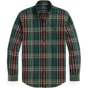 Polo Ralph Lauren - Overhemd - Roestbruin Groen Donkergroen Wit - Lange Mouw - Regular Fit