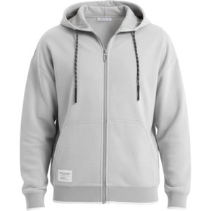 Ombre Sweatvest 'OM-SSZP-0191'  grijs