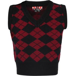 myMo ROCKS Trui  bourgogne / zwart