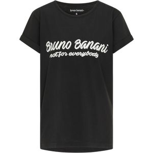 Bruno Banani Shirt 'Perry'  zwart / wit