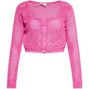 IZIA Gebreid vest  pink