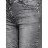 Jeans - Effen - Denim - Light Washed - Slimfit