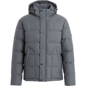 Ombre Winterjas 'OM-JAHP-0203'  grijs