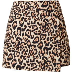 ABOUT YOU - Isabella - A-lijnrok - Bruin - Dierenprint