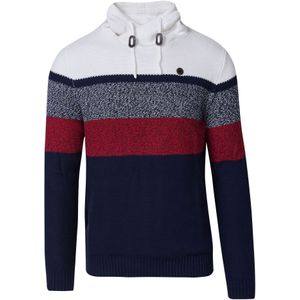 KOROSHI Trui  navy / rood / wit