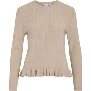 VILA Trui 'NORTHY'  beige