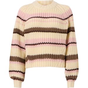 Jack & Jones - Kelly Chunky Stripe JJXX - Gebreide Trui - Meerkleurig