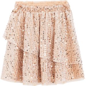 Cool Club Rok  beige / goud