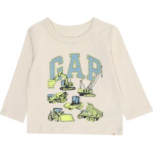 GAP Shirt  lichtbeige / lichtblauw / neongroen / zwart