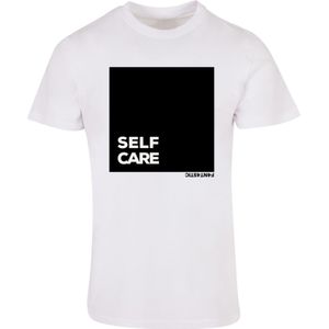 F4NT4STIC Shirt 'SELF CARE'  wit
