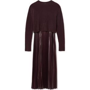 AllSaints Jurk 'SPARK'  bordeaux