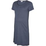 Nachthemd - 2-in-1 - Geschikt voor Zwangerschap en Borstvoeding - Voedingsfunctie met Knoop- of Ritssluiting