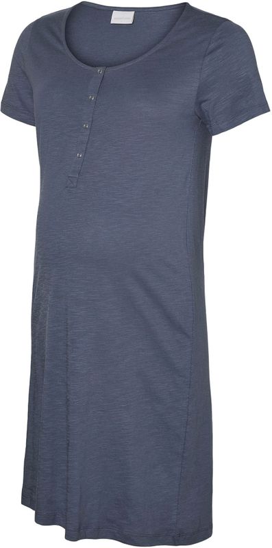 Nachthemd - 2-in-1 - Geschikt voor Zwangerschap en Borstvoeding - Voedingsfunctie met Knoop- of Ritssluiting