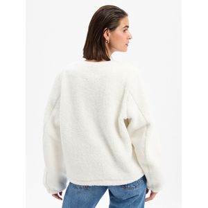 Samsøe Samsøe Tussenjas  wit