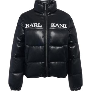 Karl Kani Winterjas  zwart / wit