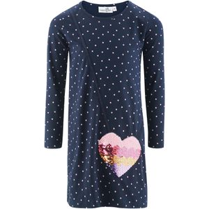 happy girls Jurk  marine / lavendel / pink / rosa