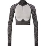 Hummel - hmlMT Mila Seamless - Sweatshirt - Half Rits - Slank Ontwerp