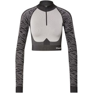 Hummel - hmlMT Mila Seamless - Sweatshirt - Half Rits - Slank Ontwerp