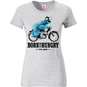 Shirt 'Sesamstrasse - Krümelmonster Motorrad'