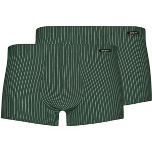 Skiny Boxershorts  olijfgroen / lichtgroen