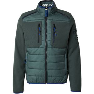 CAMP DAVID Fleece jas  donkergroen
