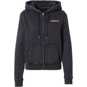 GUESS JEANS Sweatvest 'MINI AMERICA'  rood / zwart / wit