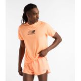 New Balance - Athletics Graphic - T-shirt - Zwart - NB DRY Sneldrogende Technologie