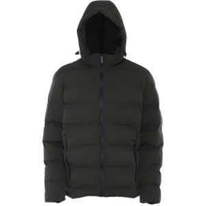 YEPA Winterjas  donkergroen / zwart