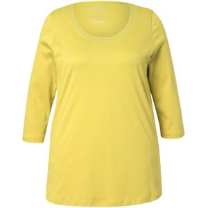 Ulla Popken Shirt  donkergeel