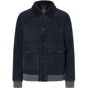 Werner Christ Winterjas  donkerblauw