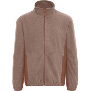 North Bend Fleece jas 'Helgo'  bruin