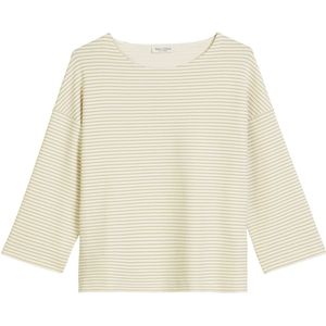 Marc O'Polo - Sweatshirt - All-over Motief - Katoenmix - Relaxed Fit