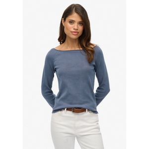 Superdry Shirt 'Bardot'  saffier