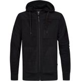Petrol Industries - Sweatvest - Zwart - Met Capuchon - Normale Pasvorm