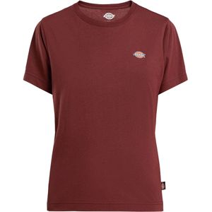 DICKIES - Youth Mapleton - T-shirt - Donkerrood - Kwartmouw
