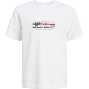 Jack & Jones Junior Shirt 'JCOSAGO'  lichtroze / zwart / wit