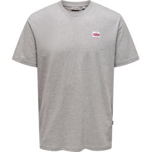 Only & Sons Shirt 'ONSDAWSON'  lichtgrijs
