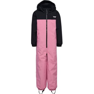 Hummel - hmlJR BLOCK SNOWSUIT WP - Winteroverall - Roze - Waterdicht - Junior