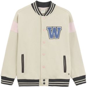 Cool Club Sweatvest  beige / blauw / zwart