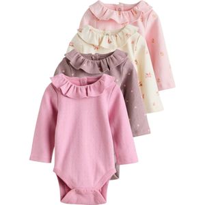 Next Rompertje/body  mauve / rosa / eosine / natuurwit