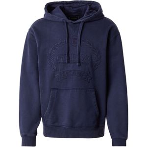 GUESS Sweatshirt 'ECO TYLER'  donkerblauw
