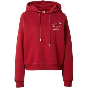 Mavi Sweatshirt  donkerrood / wit