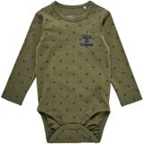 Hummel - Hmlbeesy Body L/S - Dusty Olive - Bodystocking