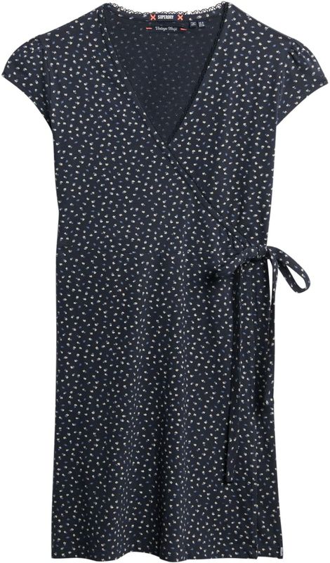 Superdry - Athletic Essentials Wrap Dress - Jurk