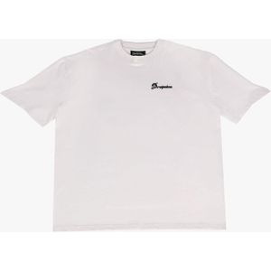 Dropsize Shirt 'Dream And Grind'  lichtgrijs / zwart