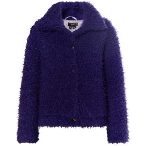 faina Winterjas  donkerlila