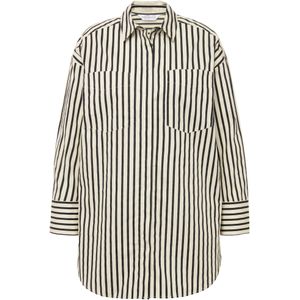 Studio Untold Blouse  lichtbeige / zwart