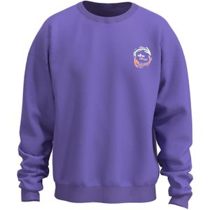 elho Sweatshirt 'MAYRHOFEN 89'  violetblauw / donkerlila / watermeloen rood / wit